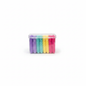 Multicolor Plush Hair Rubber Band Set - 20 pieces