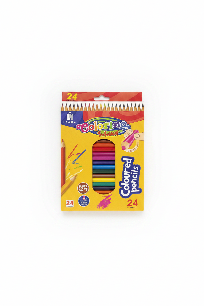 Lapsa me Ngjyra 24 copë - Hexagonal Super Soft