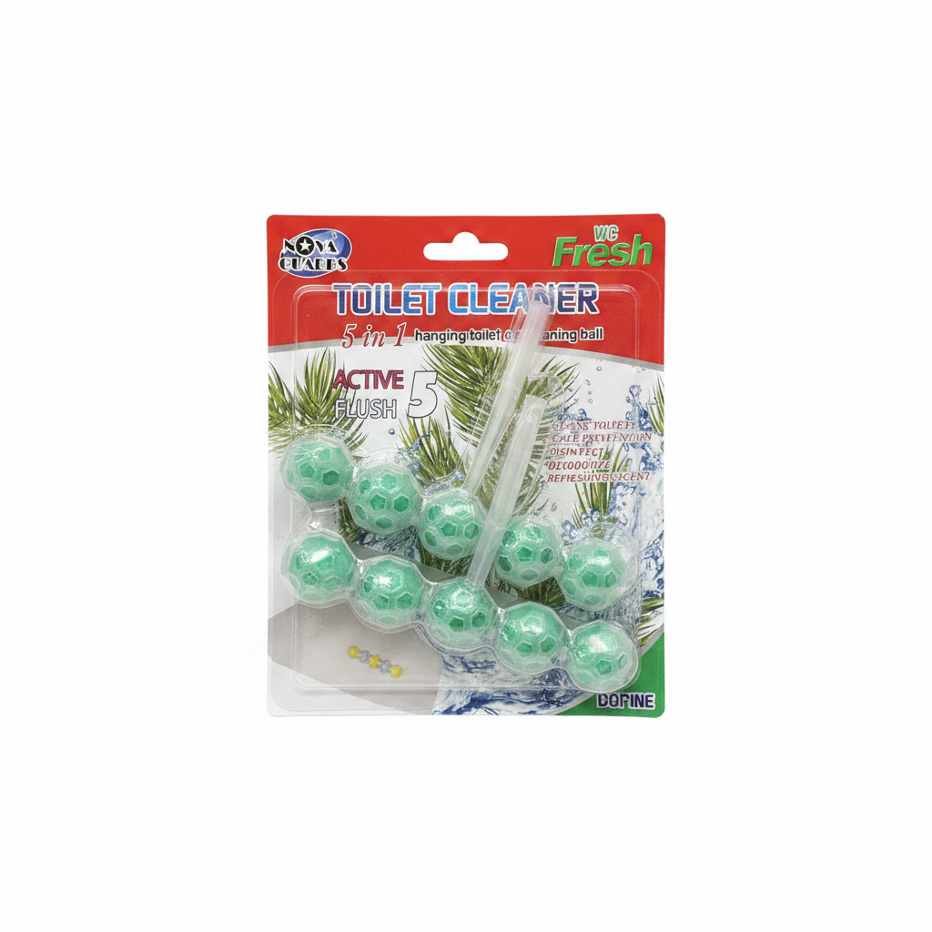 Pastrues WC 5 në 1 me Topa Aromatizues - Nova Guards Fresh Pine
