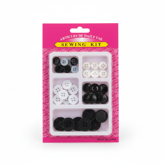 Sewing Kit Set Kopsash Zi Bardhe Articles of Daily Use