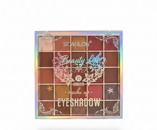 Eyeshadow 25 Ngjyra - Beauty Life Make Up