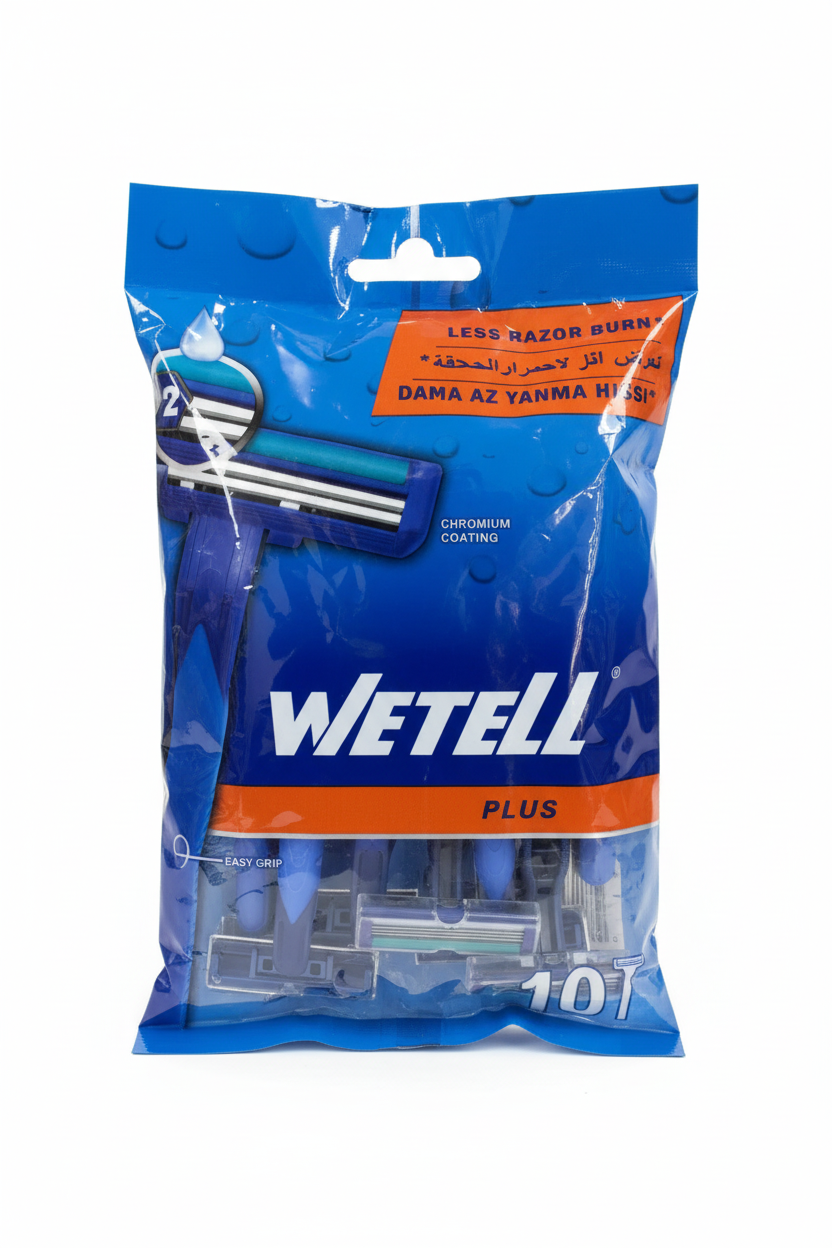 Wetell Plus Disposable Razors 10 copë