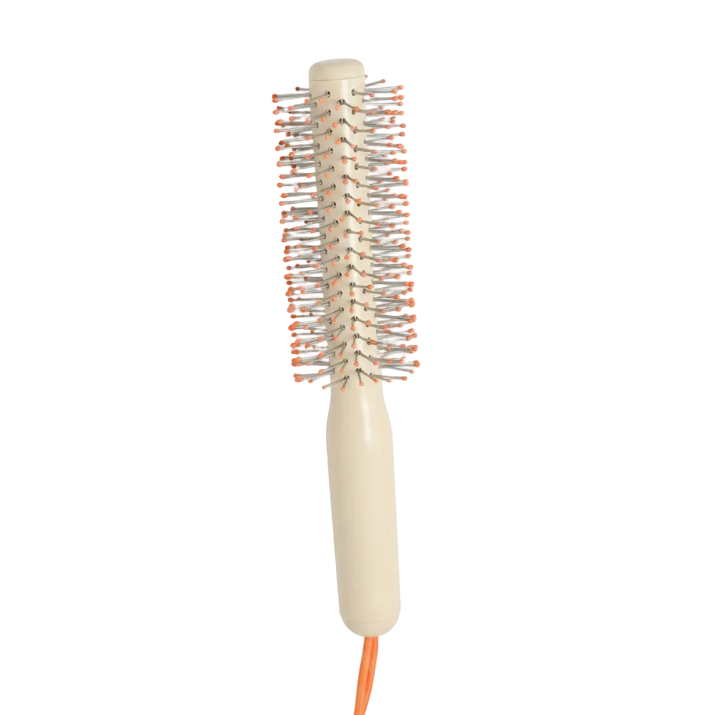 Furce Flokesh Cilindrike Round Hair Brush me Maja Portokalli