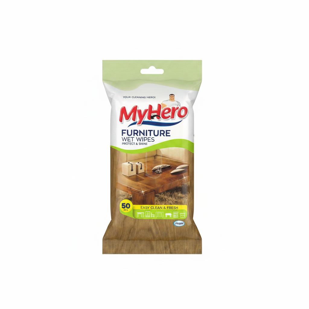 MyHero Furniture Wet Wipes 50 copë