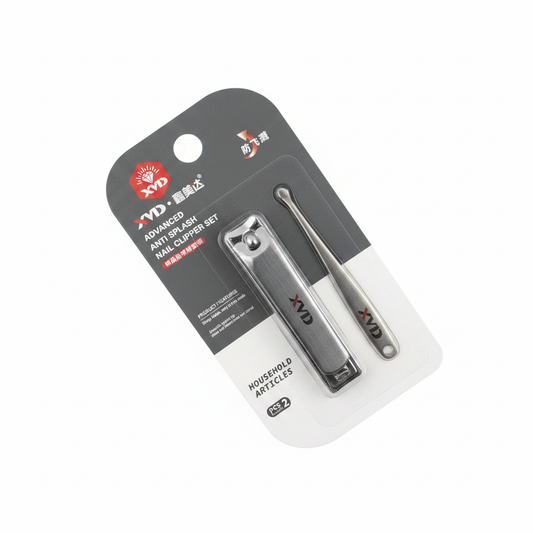 Set Prerëse Thonjsh Anti-Splash 2 Copë — Çelik Inox