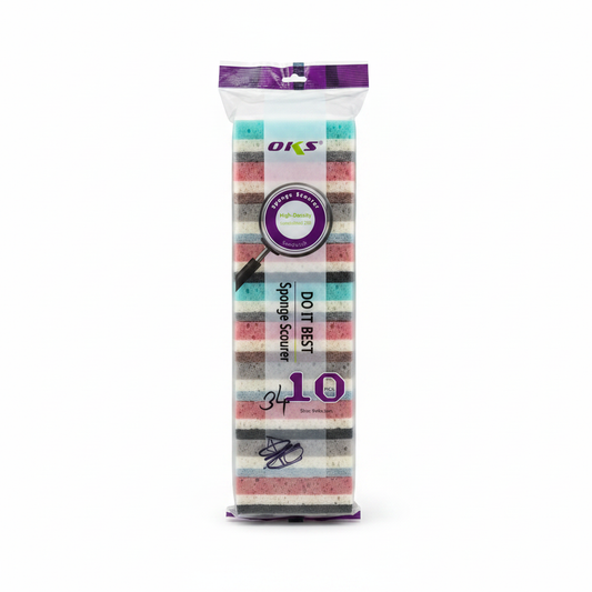 OKS Sandwich Sponge Scourer 10 copë