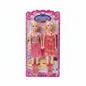 Dress Girls Set 2 Kukulla Lodër Barbie - Flokë Blonde 3+
