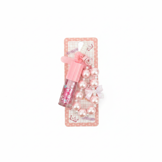 Lip Gloss me Varëse Rruaza Perla Rozë