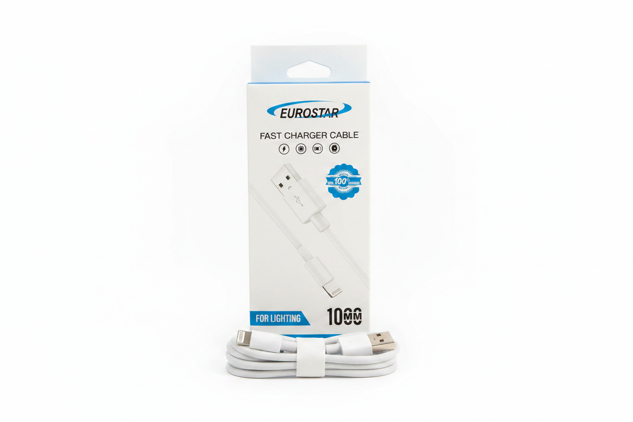Fast Charger Cable Lightning 1m – Kabllo Karikuese e Shpejtë