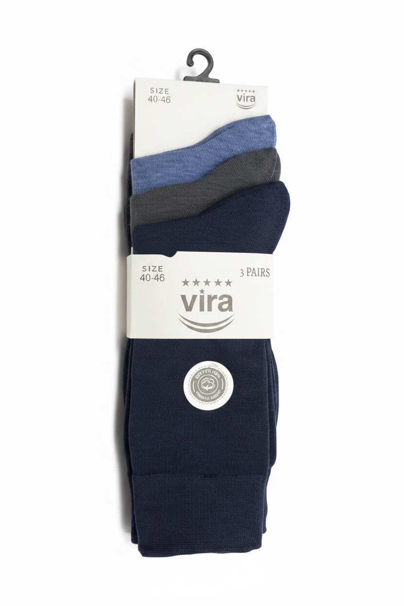 Çorape Burra 3 Palë Cotton 100% Size 40-46