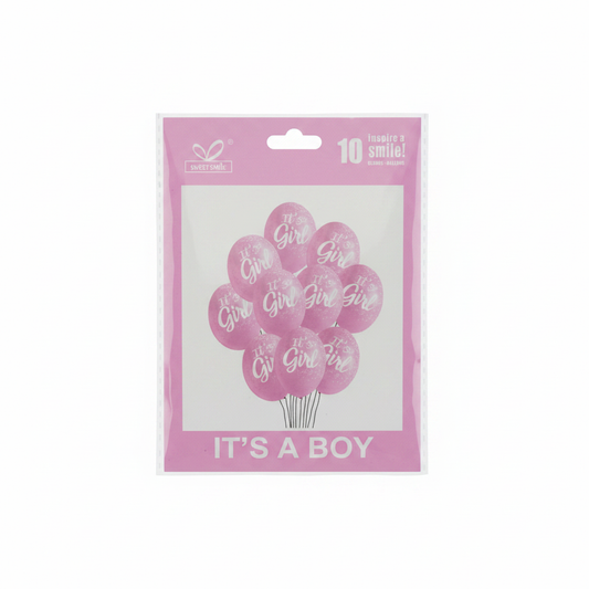 Sweet Smile Balona Roze Its A Boy 10 cope