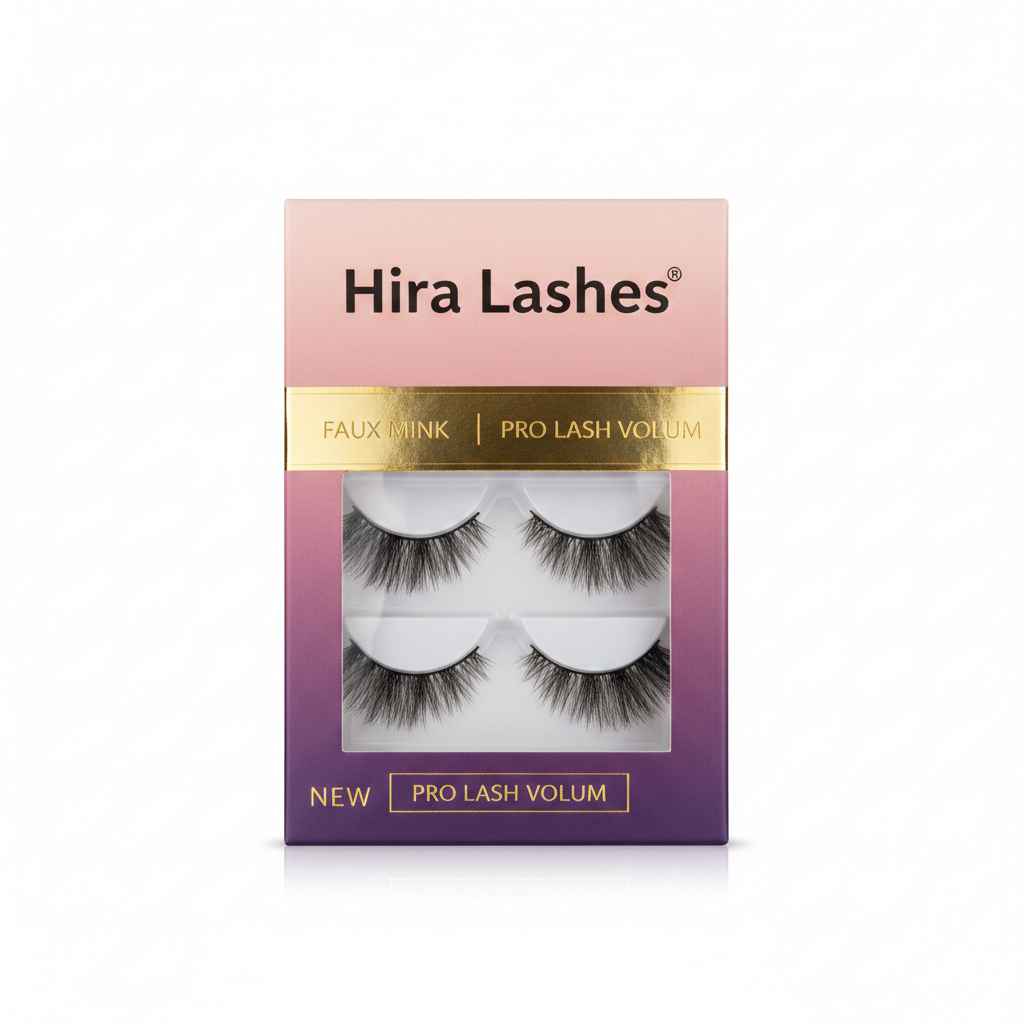 Qerpikë Faux Mink Pro Lash Volum - Hira Lashes