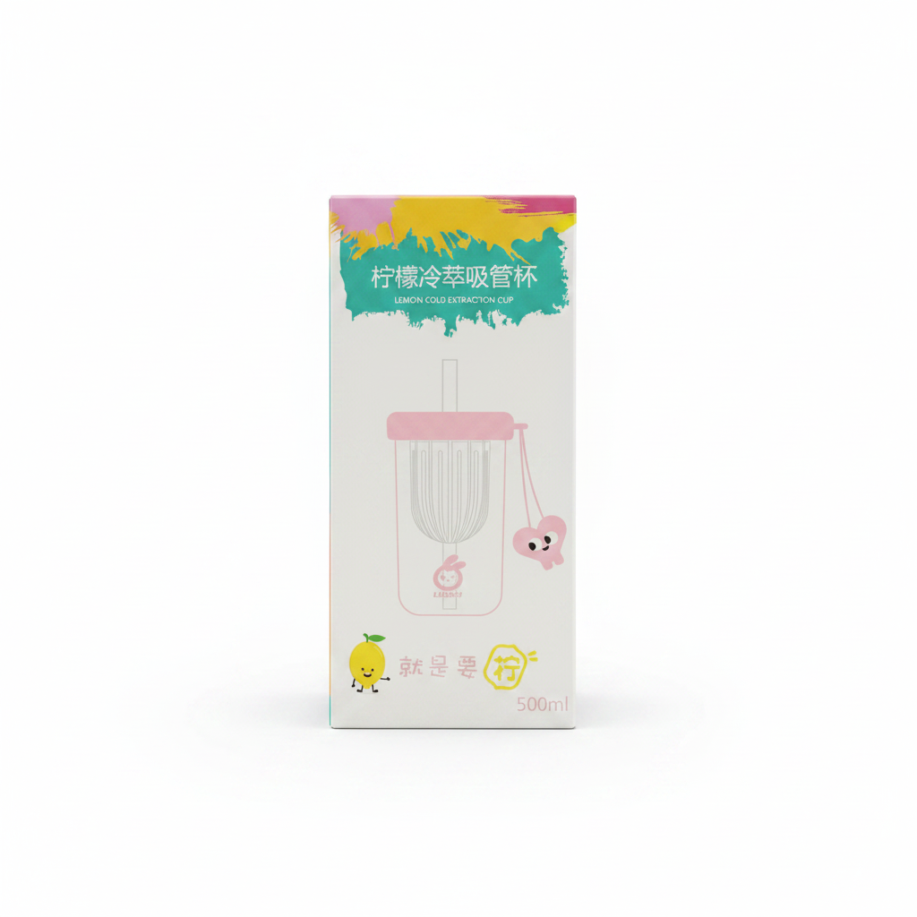 Shishe për Fëmijë me Kashtrë Lemon Cold Extraction 500ml
