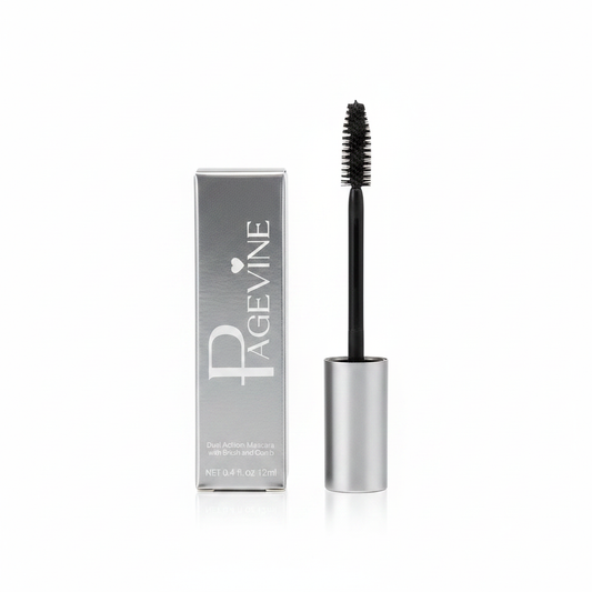 Mascara me Veprim të Dyfishtë Pagevine me Furçë dhe Krehër 12ml