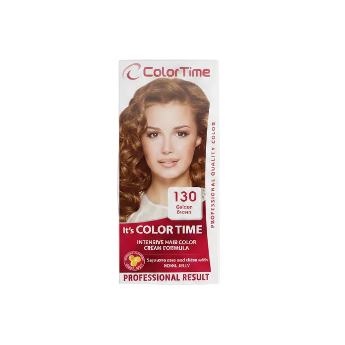 ColorTime 130 Golden Brown - Bojë Flokësh