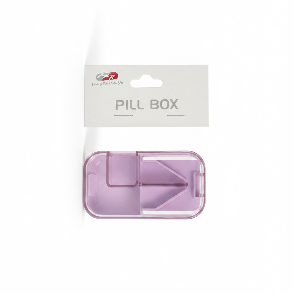 Pill Box Rozë - Kuti Ilaçesh Portative