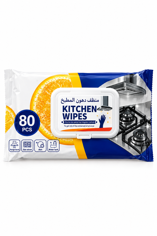 Lecka Kuzhine Antipikëse Kitchen Wipes 80 Copë