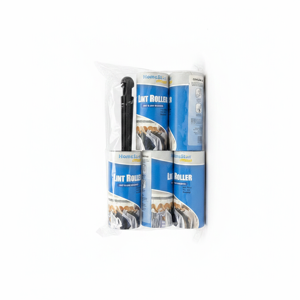 Rrulëz Pastrimi Rrobash HomeStar Lint Roller 4 copë