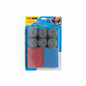 Set Sfungjerësh Çeliku Inox 6 copë + 2 Pads Pastrimi