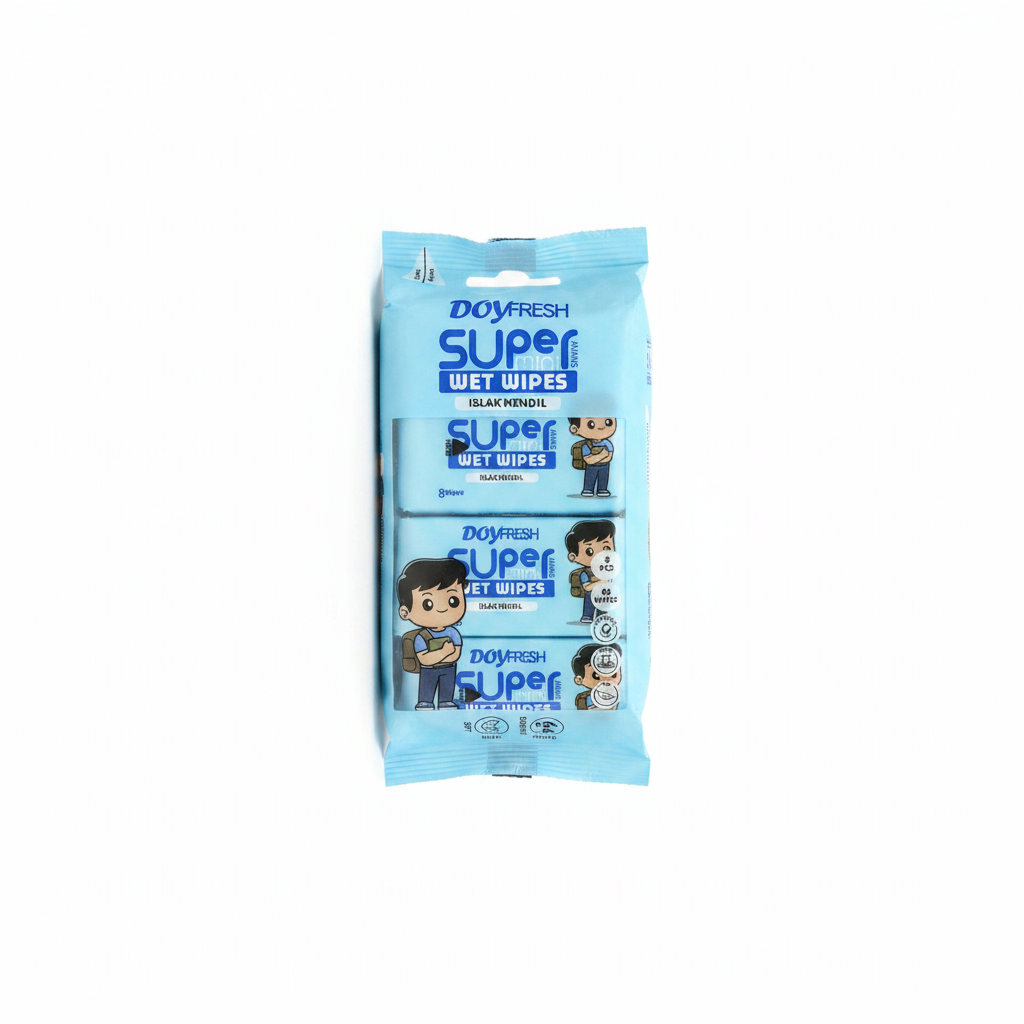 DoyFresh Super Mini Wet Wipes 8x8 - Sharëza Lagur