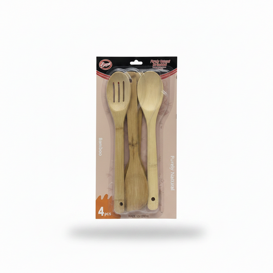 Set Lugë Druri Bambu 4 Cope - Purely Natural