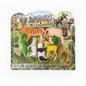Animal World Set 6 Kafshë Lodër - Tigr, Dinosaur, Ariu 3+