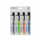 Dorco Flash Silk Furçë Dhëmbësh 4 copë - Qime Karboni