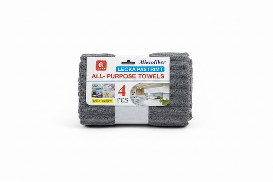 Lecka Pastrimi Microfiber Gri 4 cope 30x30cm