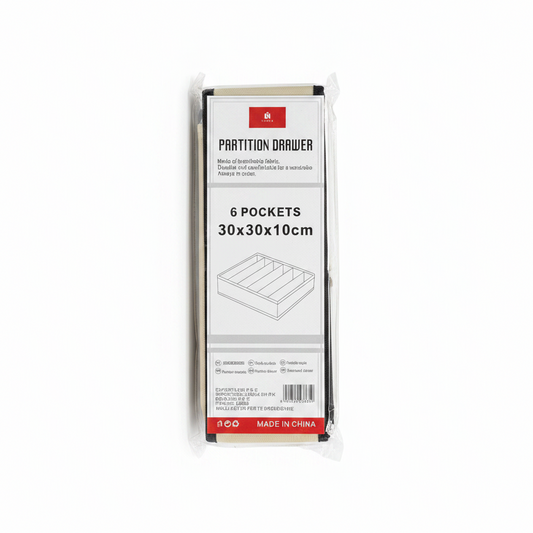 Partition Drawer Organizues 6 Xhepa 30x30x10cm