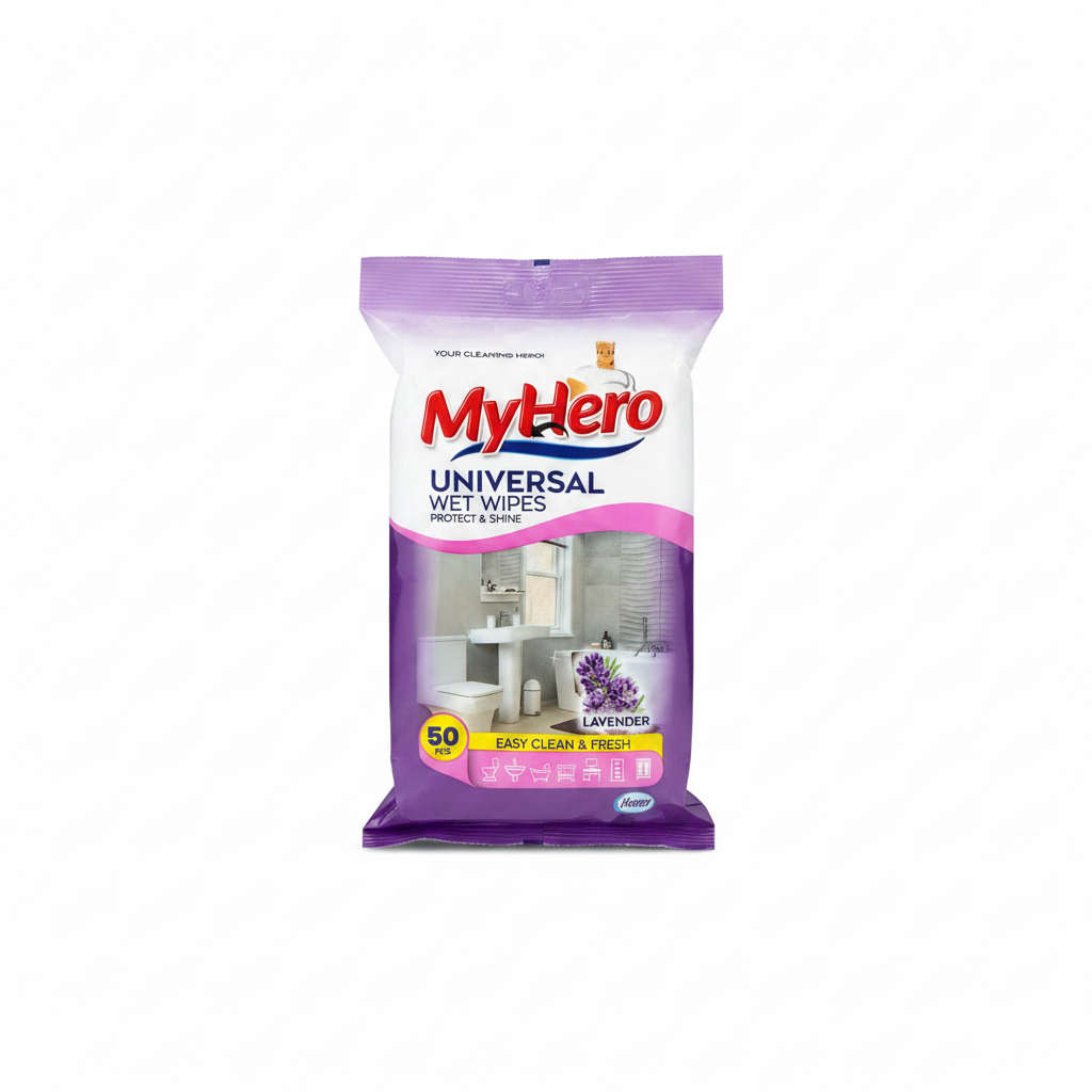 Peceta Lagësht Universale Lavender — 50 Copë