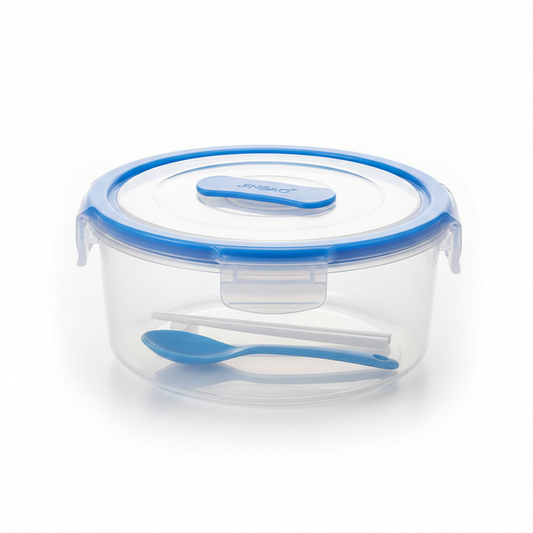 Kuti Ushqimi Rrethore Dyshtresore - Round Lunch Box Nr.298