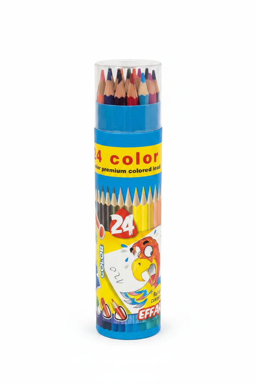Set Lapsa Ngjyrash 24 Colors Premium