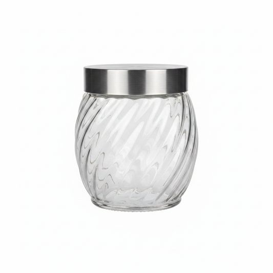 Kavanoz Qelqi me Kapak Inox