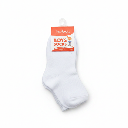 Çorape Djemsh të Bardha 3 Pack - Madhësia 40-45