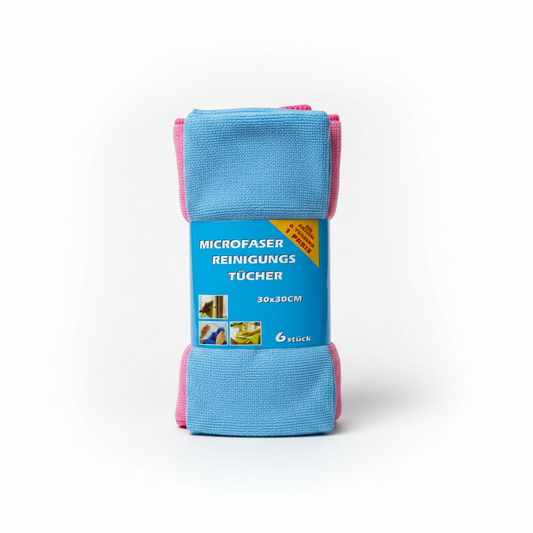 Lecka Pastrimi Mikrofiber 30x30cm - Set 6 cope