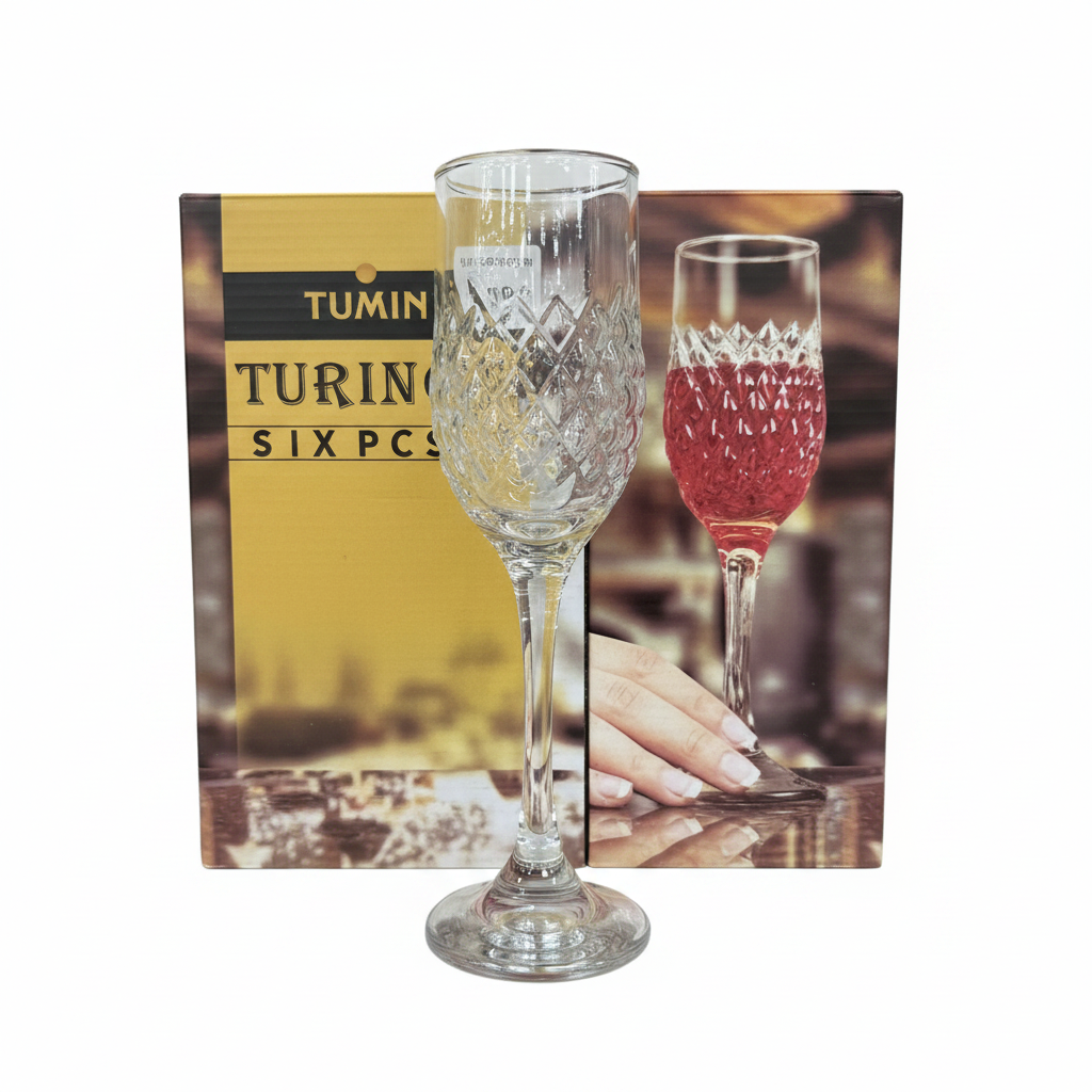 Set Gotash Shampanjë Turin Diamant - 6 copë