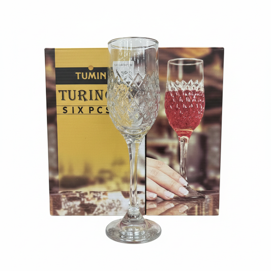 Set Gotash Shampanjë Turin Diamanti - 6 copë