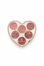 KissTouch Honey Blush Palette Zemër 5 ngjyra
