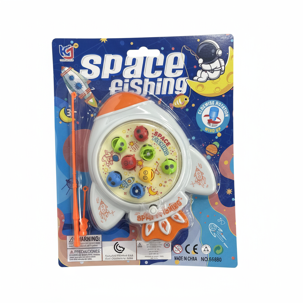 Space Fishing Lojë Peshkimi Hapsinësor - Wind Up 3+