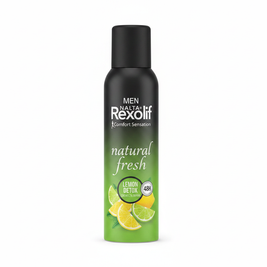 Nalta Rexolif Men Natural Fresh Lemon Detox 48H Deodorant Spray 150ml