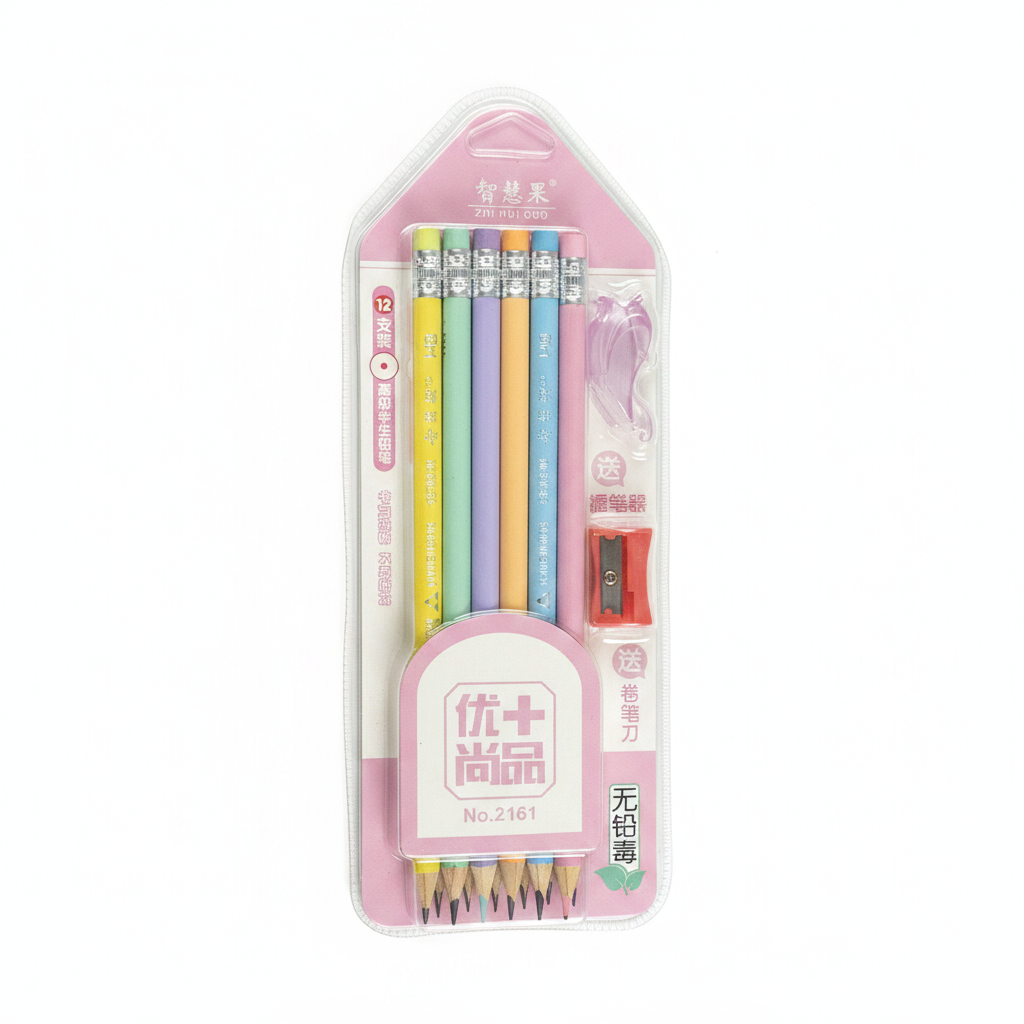 Set Lapsash Pastel 12 Copë me Mprehëse dhe Mbajtëse