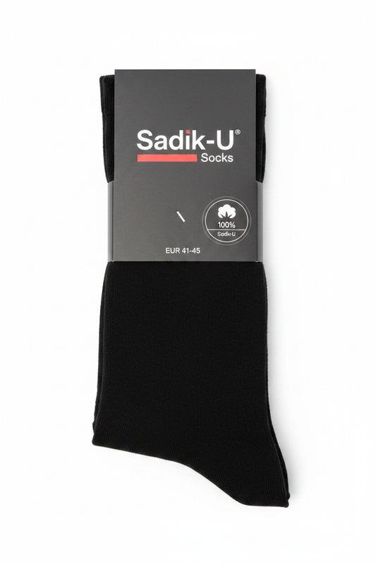 Çorape Pambuku Sadik-U Socks të Zeza - EUR 41-45