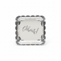 Pjate Letre Feste "Celebrate!" - Silver 10 PCS