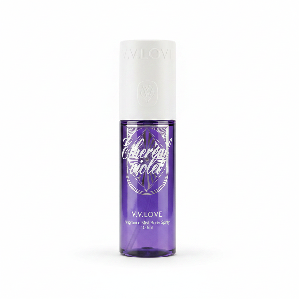 Sprej Parfum Trup - Mjegull Aromë Violete Eterike 100ml