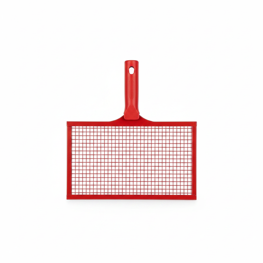 Rretë Metalike e Kuqe për Roller Bojë - Paint Roller Grid Screen për Kullim Boje Lyerje Muresh