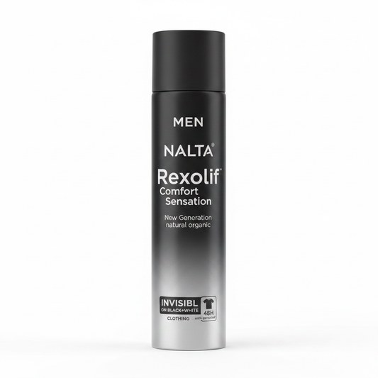 Nalta Rexolif Men Invisib On Black+White Clothing 48H Antiperspirant Spray 150ml