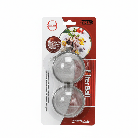 Set Topash Filtrues Çeliku Inox 6.5cm - 2 copë
