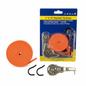 Ratchet Tie Down 1"x15' Portokalli - Rrip Sigurimi Ngarkese me Grep-S Metalik per Kamion Rimorkio