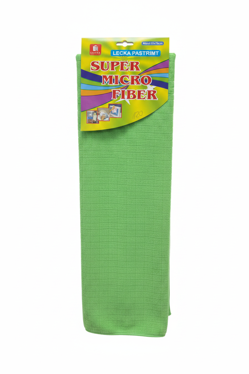 Lecka Super Microfiber 50x70cm Jeshile