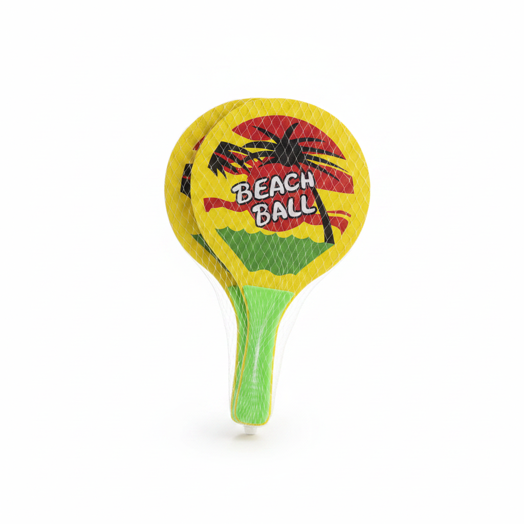 Set Raketash Plazhi Beach Ball 2 copë